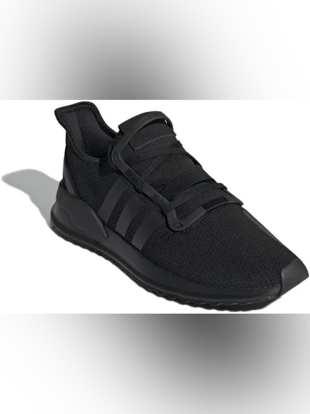 adidas Kids U_Path Run Core Black Knit Sneaker
